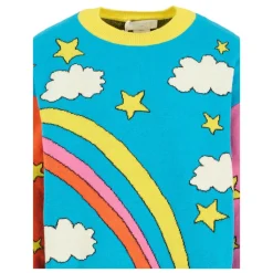 Sweter w Tęczy i Gwiazdach