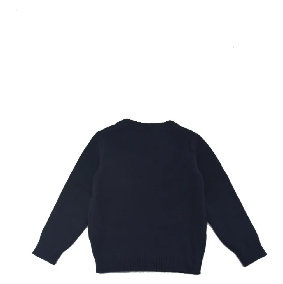 Sweter z Żakardowym Logo
