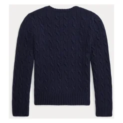 Sweter z haftowanym kucykiem