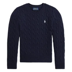 Sweter z haftowanym kucykiem