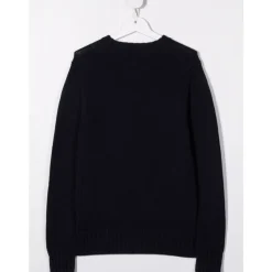Sweter z intarsją flagi
