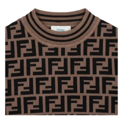 Sweter z motywem FF dla dzieci