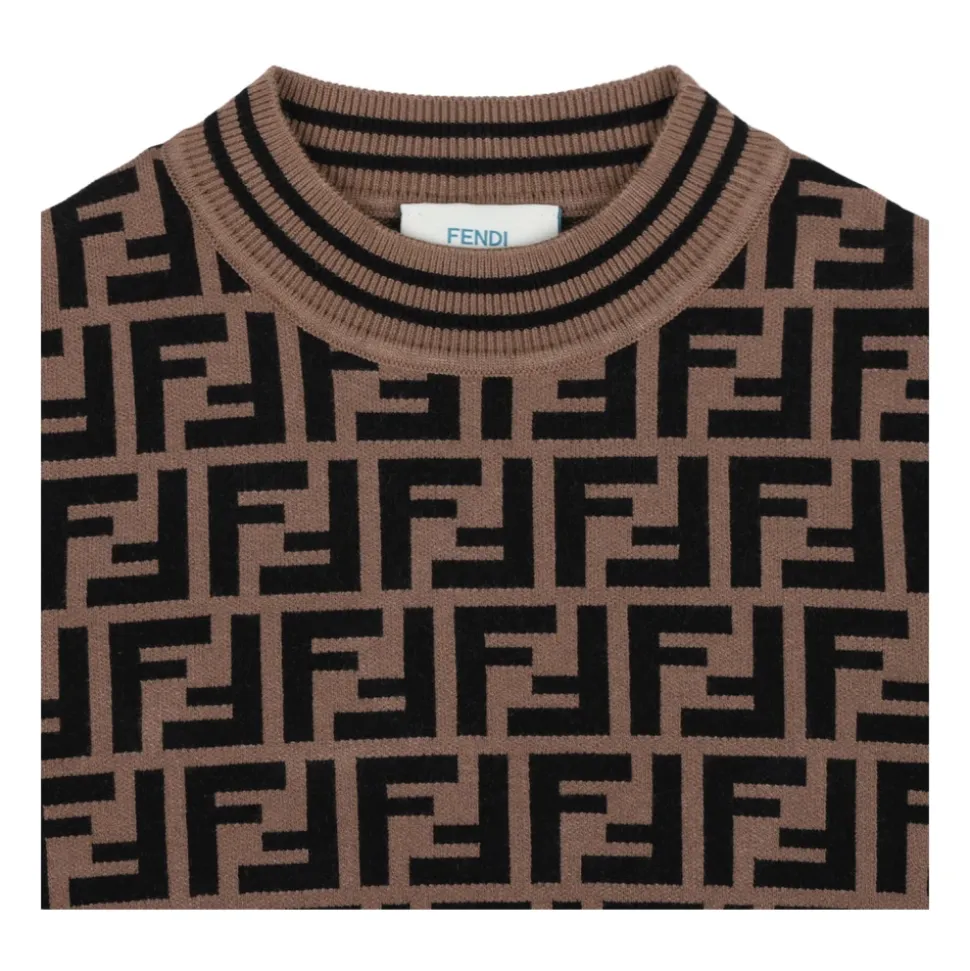 Sweter z motywem FF dla dzieci