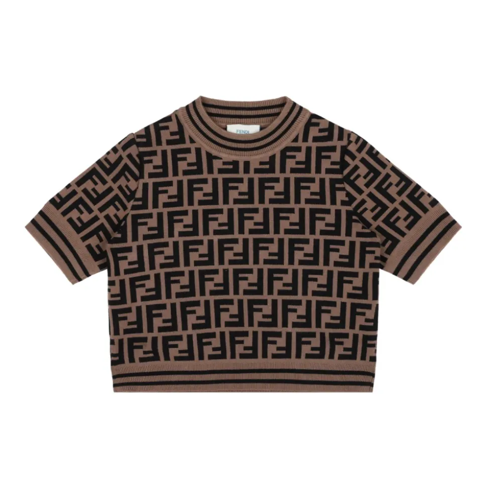 Sweter z motywem FF dla dzieci