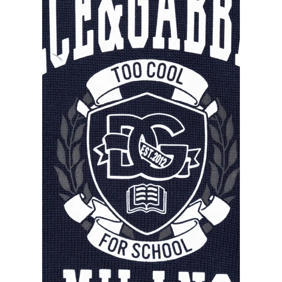 Sweter z nadrukowanym logo