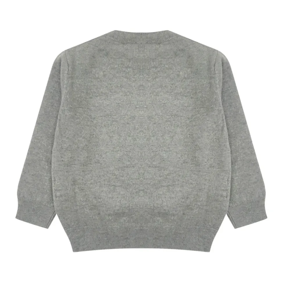 Sweter z okrągłym dekoltem