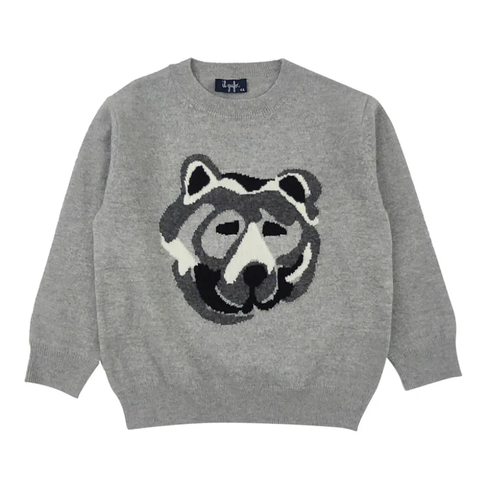 Sweter z okrągłym dekoltem