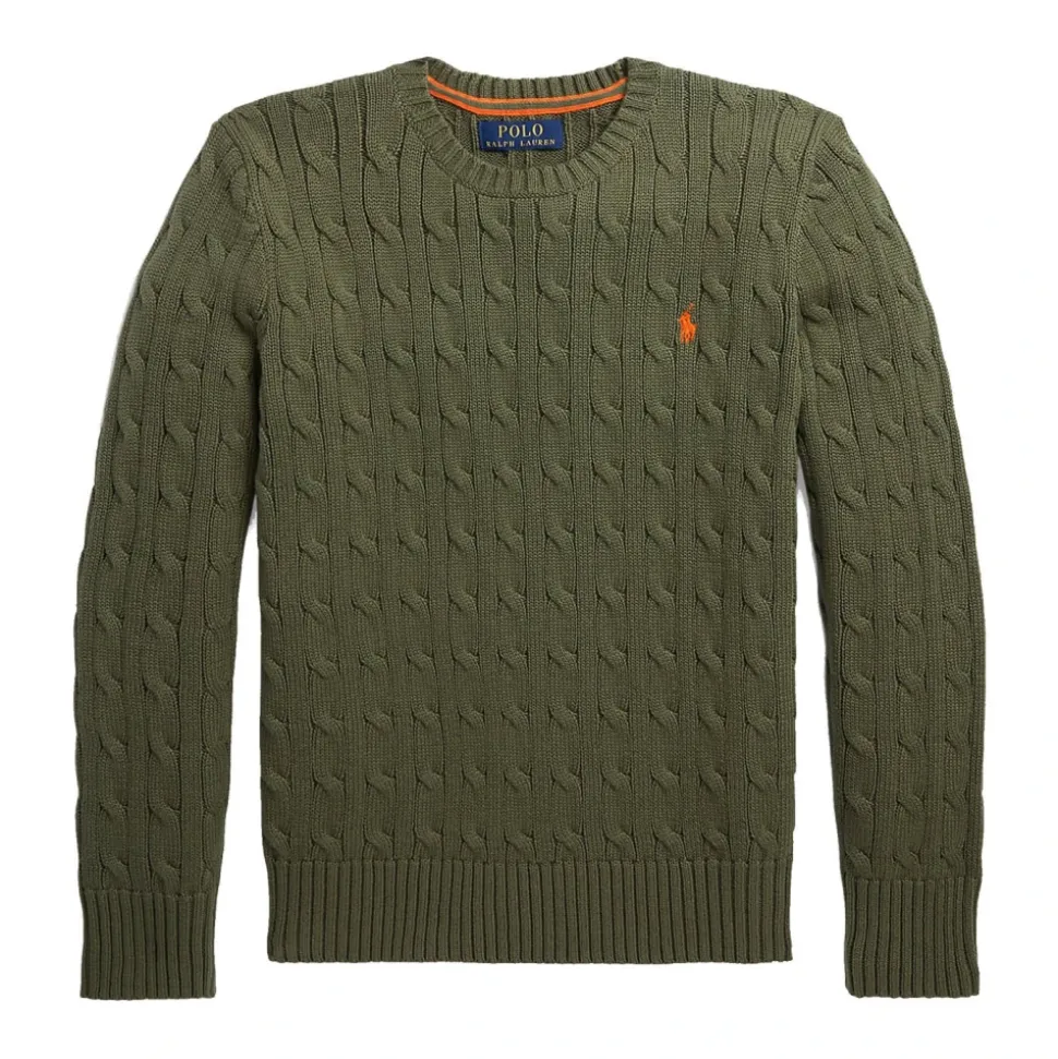 Sweter z Okrągłym Dekoltem