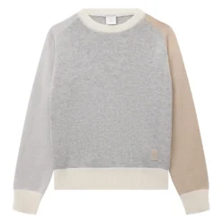 Sweter z Okrągłym Dekoltem