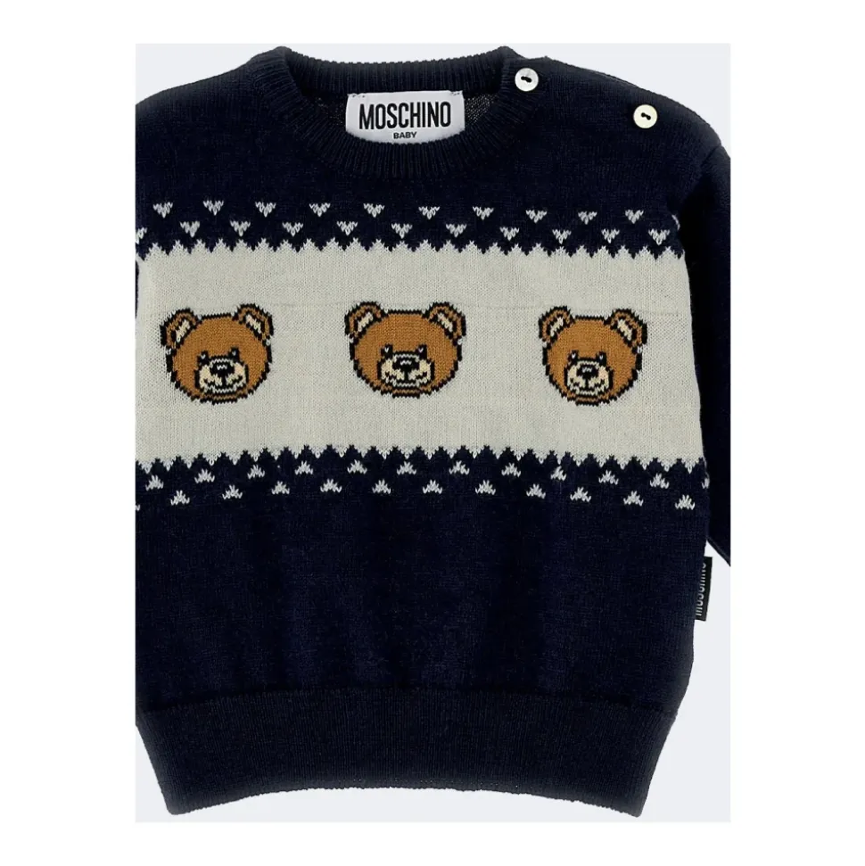 Sweter z Okrągłym Dekoltem