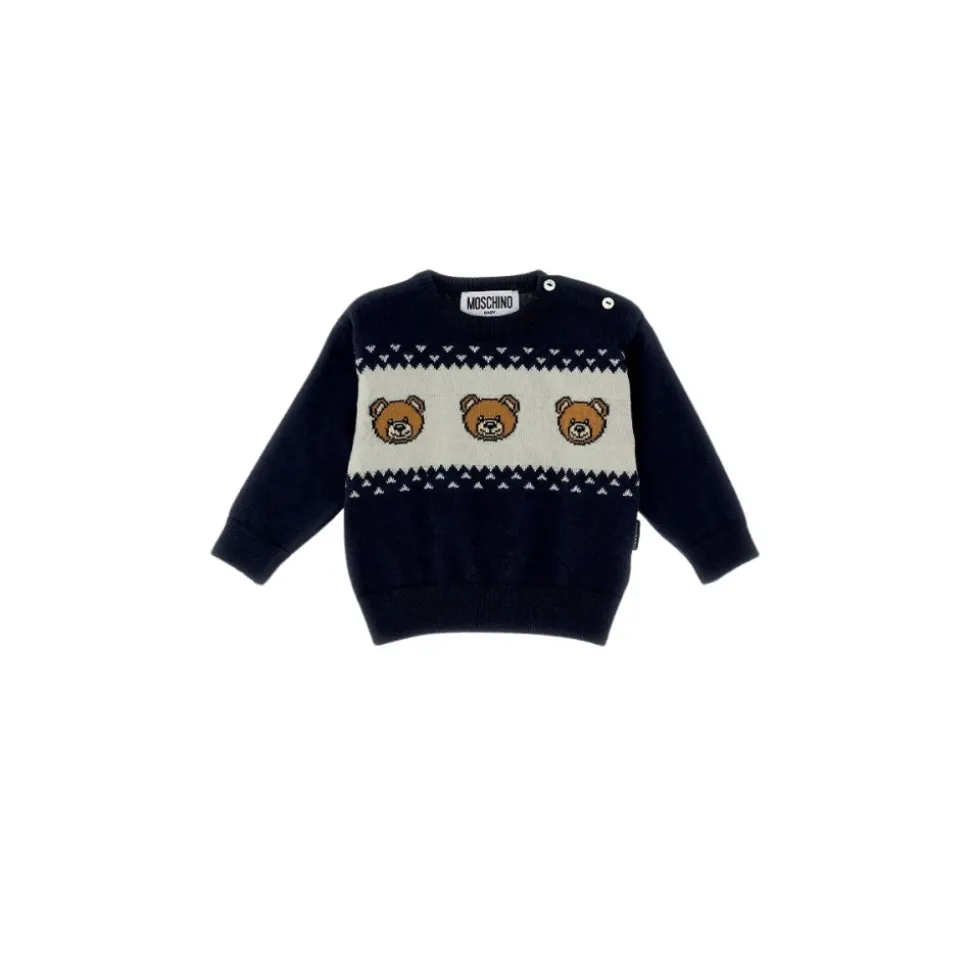 Sweter z Okrągłym Dekoltem