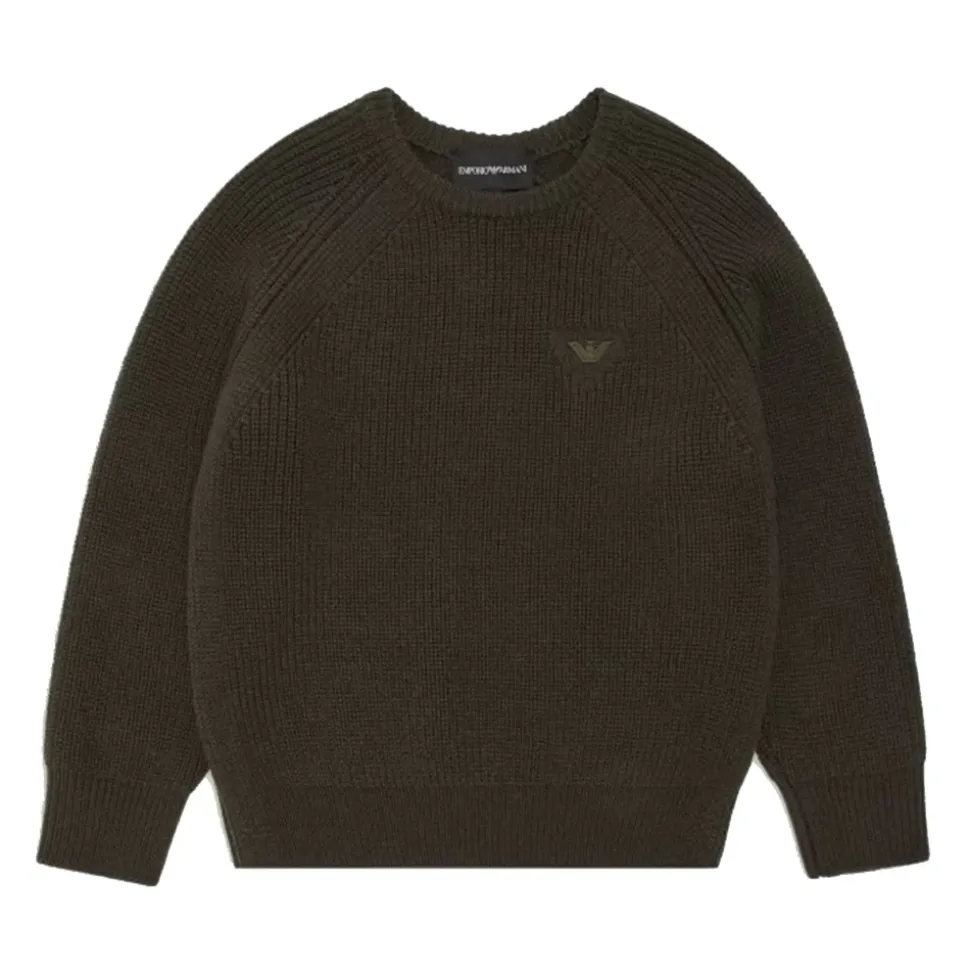 Sweter z okrągłym dekoltem
