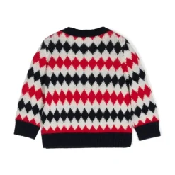 Sweter z Okrągłym Dekoltem
