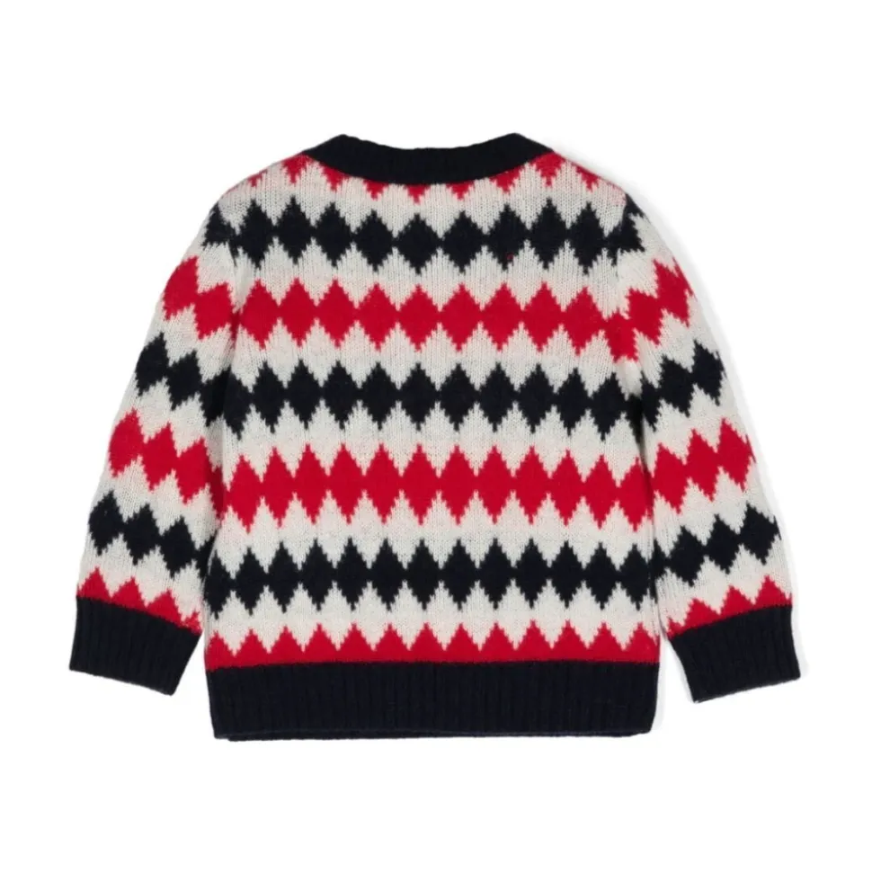 Sweter z Okrągłym Dekoltem