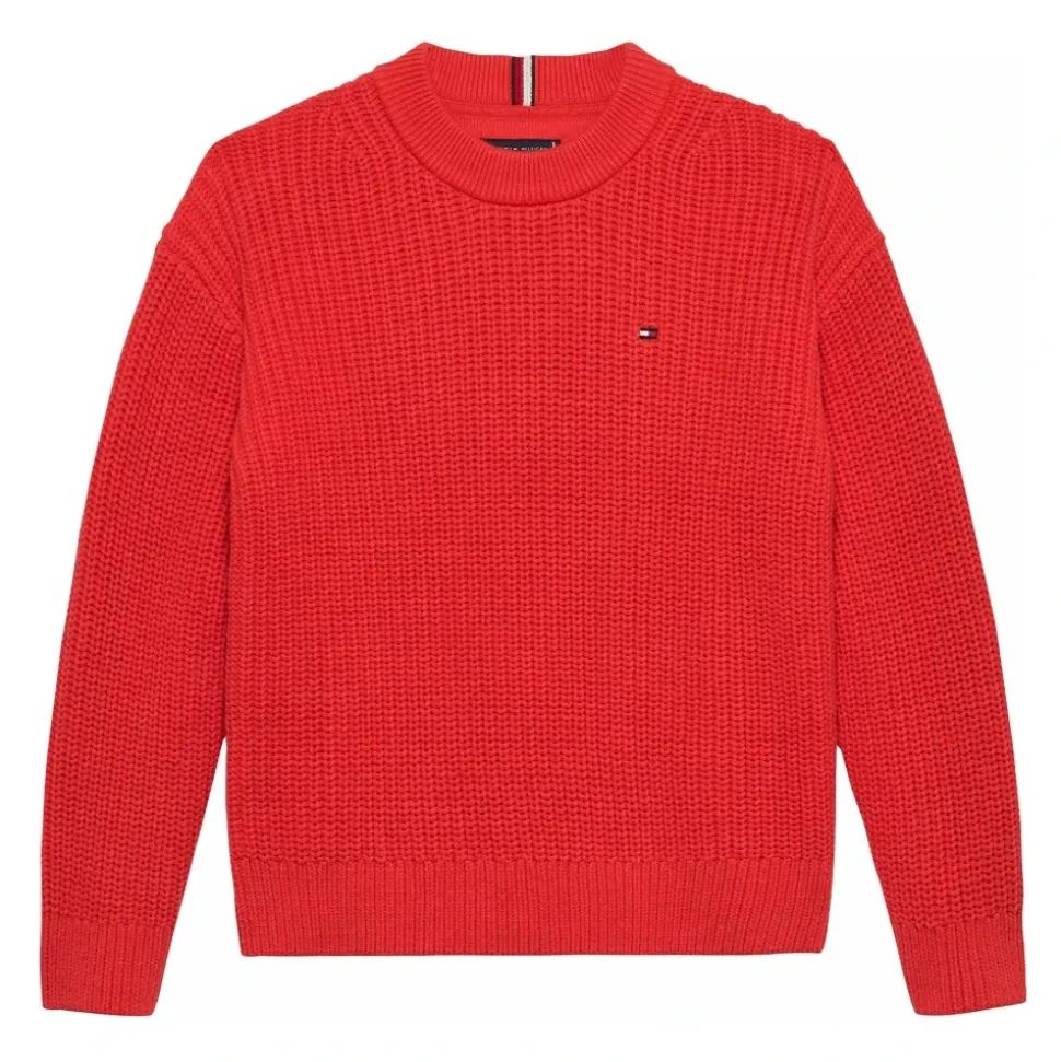 Sweter z okrągłym dekoltem