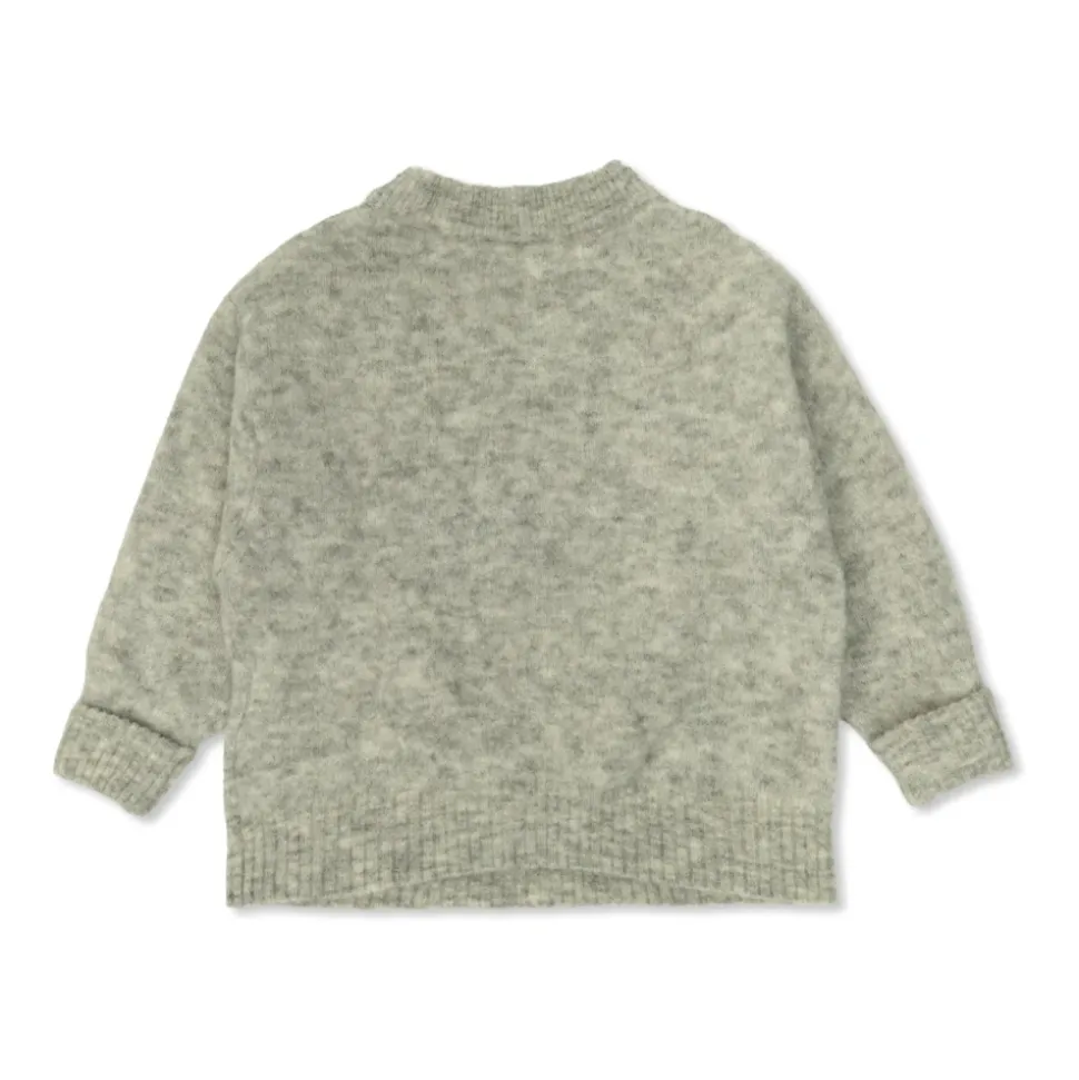 Sweter z okrągłym dekoltem