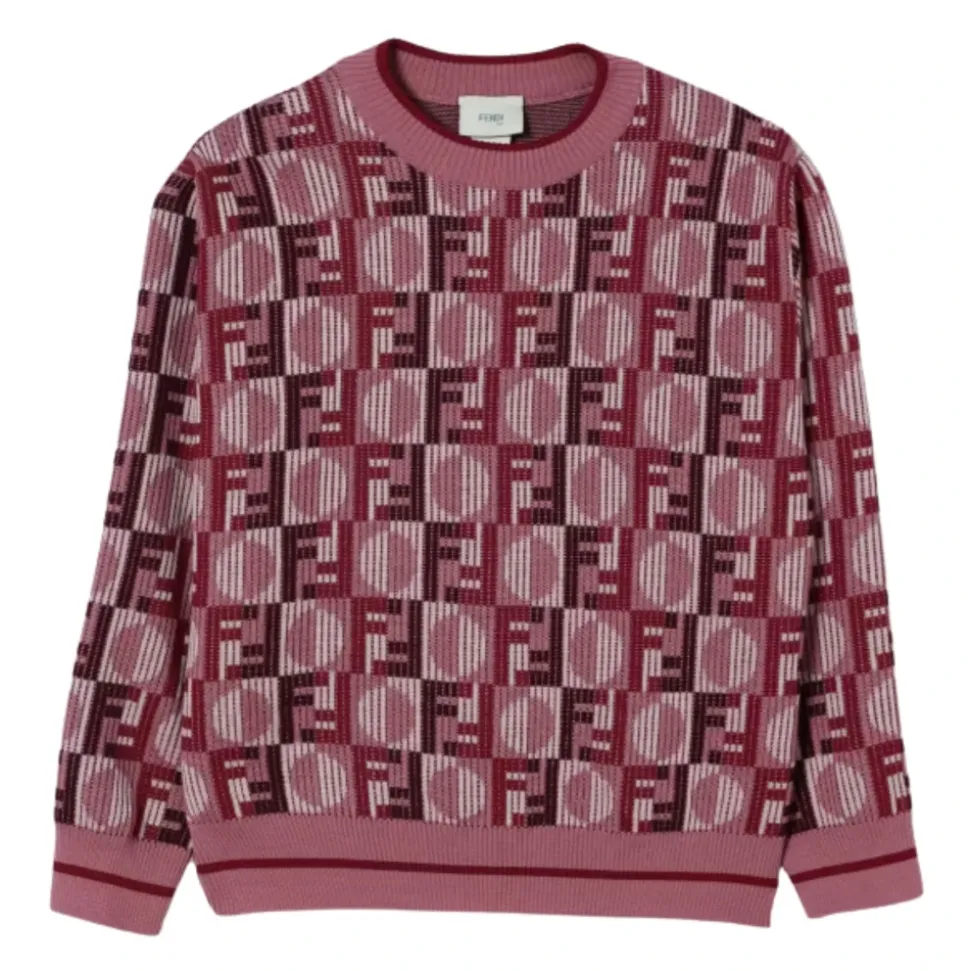 Sweter z okrągłym dekoltem dla juniora