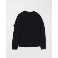 Sweter z Prążkowanej Dzianiny
