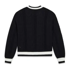 Sweter z Warkoczowym Splotem