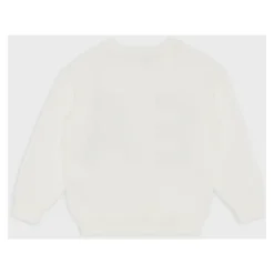 Sweter z Wielkim Logo Intarsia