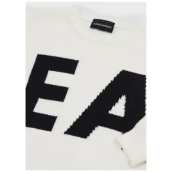Sweter z Wielkim Logo Intarsia
