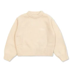 Sweter z wyszytym logo