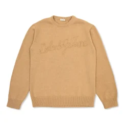 Sweter z wyszytym logo