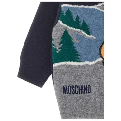 Sweter z Wzorem Intarsia
