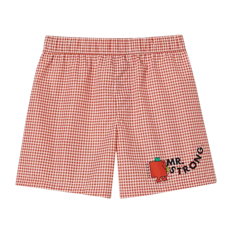 Szorty w kratę gingham