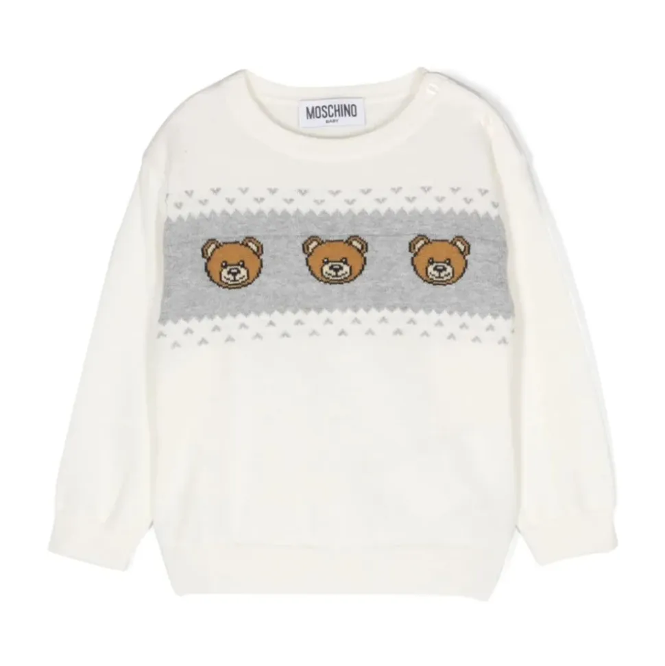 Teddy Bear Knit Sweater