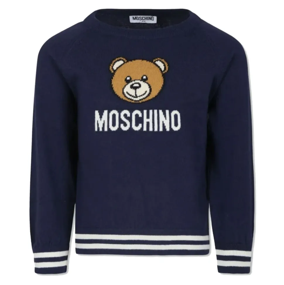 Teddy Logo Jacquard Pullover