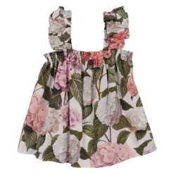 Top Poplin w Hydrangee