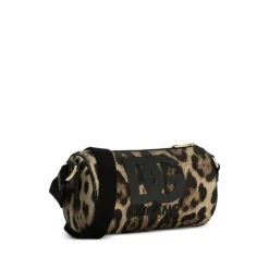Torba Crossbody z Nylonu w Leo-print