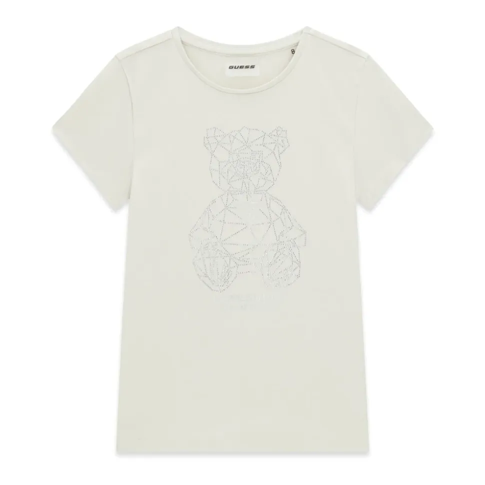 T-shirt con strass