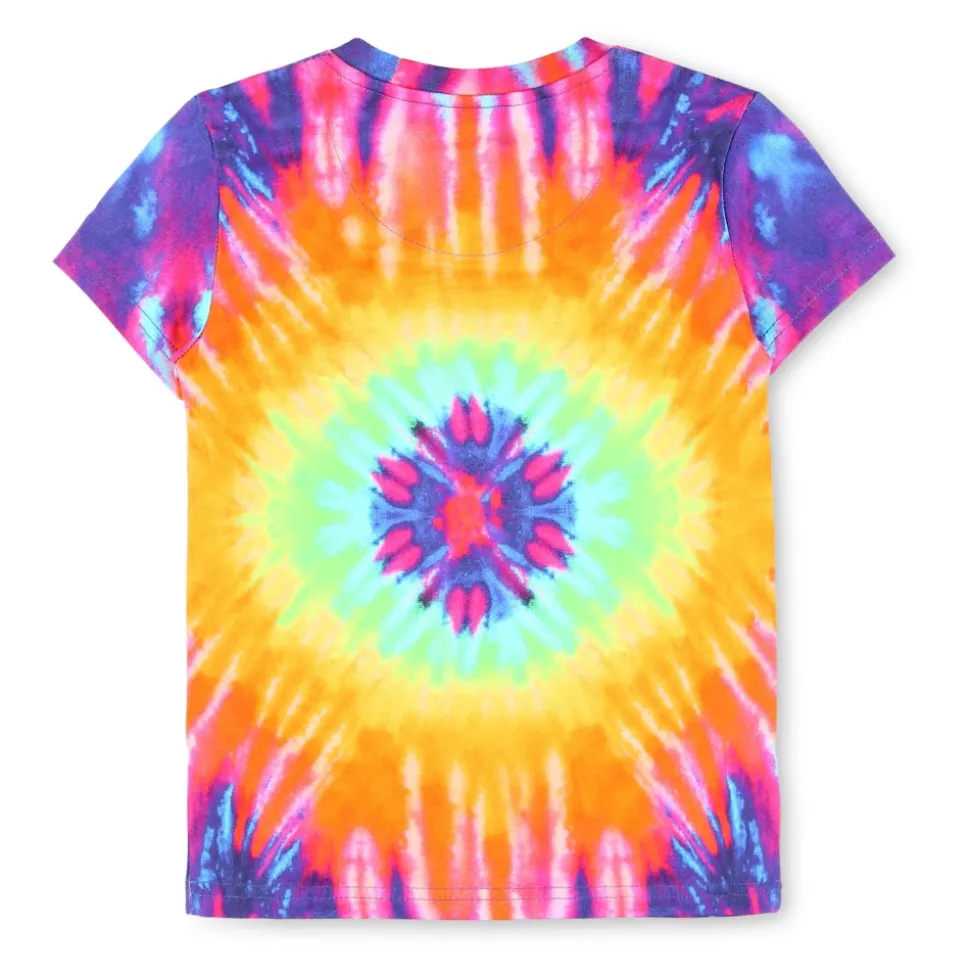 T-shirt Crop Round Neck SS Tie dye