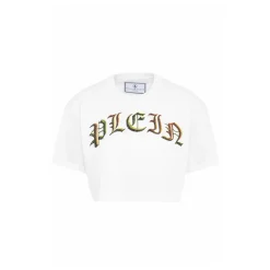 T-shirt Girocollo Cropped