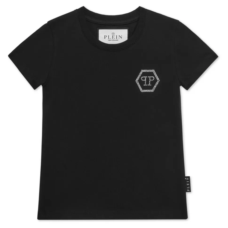 T-shirt Round Neck SS Embossed