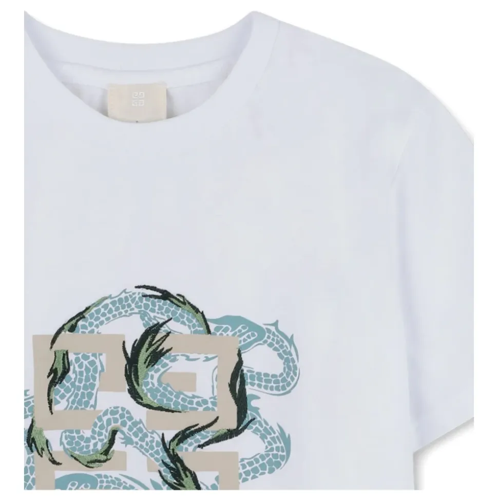 T-shirty i Pola z Wzorem Smoka z Bawełny