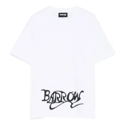T-shirt z Aplikacją z Okrągłym Dekoltem