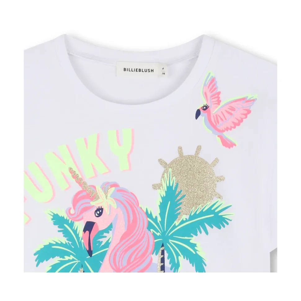 T-shirt z cekinami