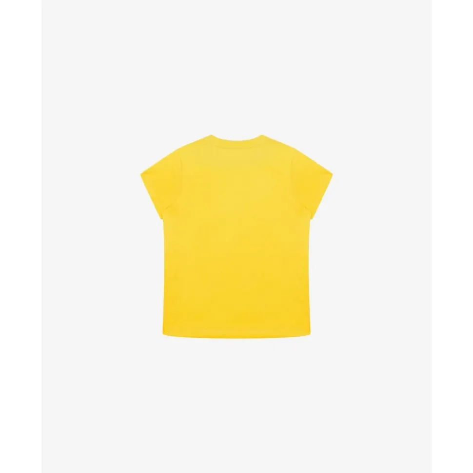 T-shirt z dżerseju bawełnianego z misiem Teddy