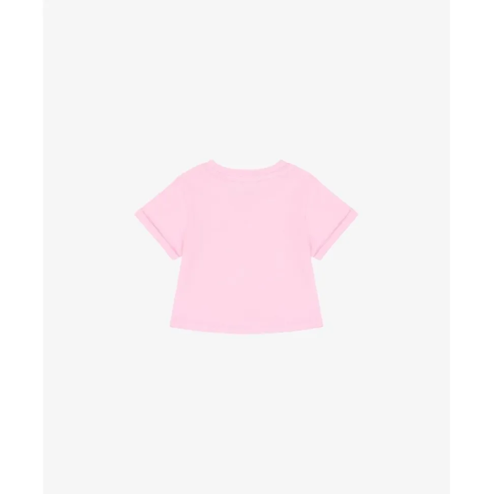 T-shirt z dżerseju bawełnianego z misiem Teddy Bear