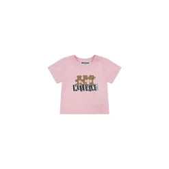 T-shirt z dżerseju bawełnianego z motywem misia Teddy Bear