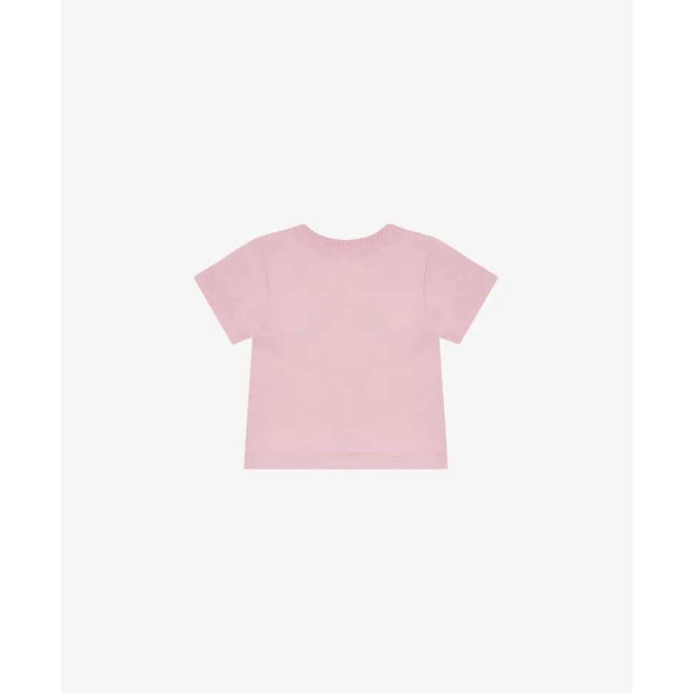 T-shirt z dżerseju bawełnianego z motywem misia Teddy Bear