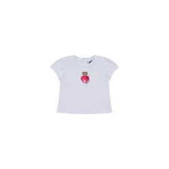 T-shirt z dżerseju bawełnianego z misiem Teddy