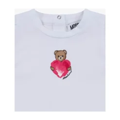 T-shirt z dżerseju bawełnianego z misiem Teddy