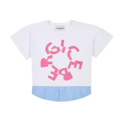 T-shirt z dżerseju z nadrukiem