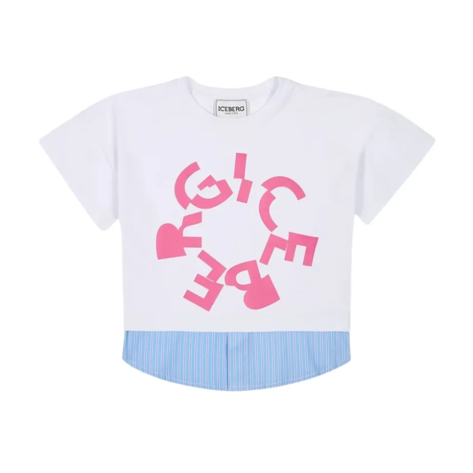 T-shirt z dżerseju z nadrukiem