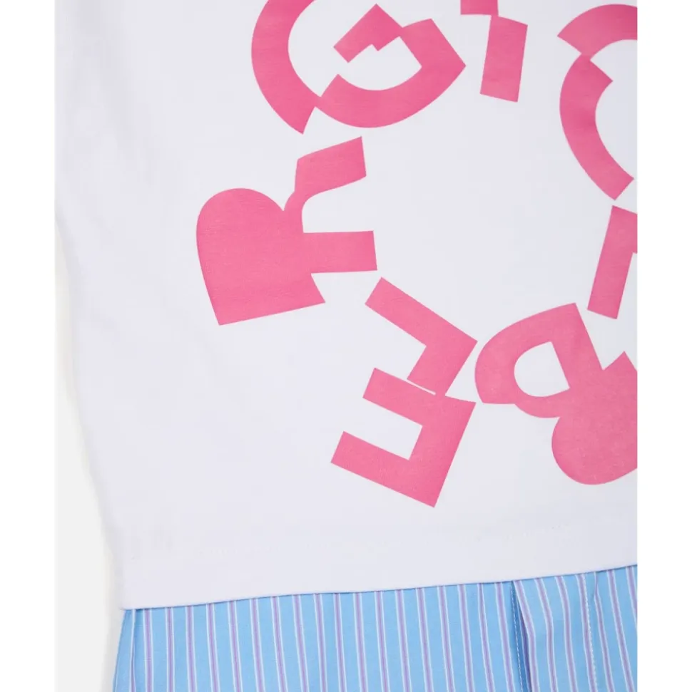 T-shirt z dżerseju z nadrukiem