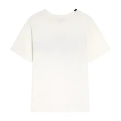 T-shirt z dżerseju z naszywką z logo